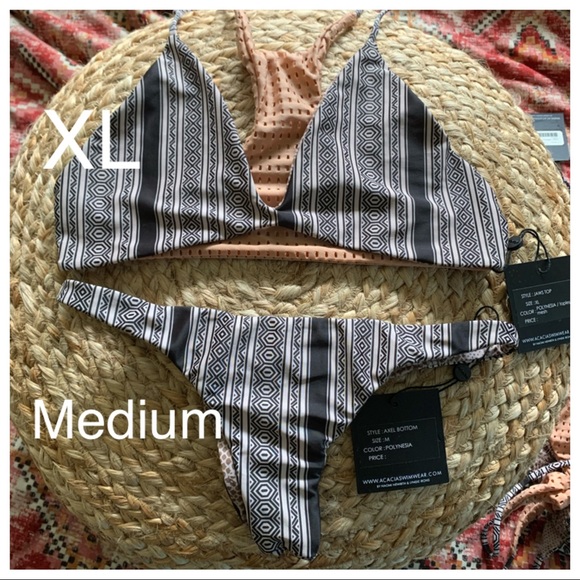 acacia swimwear Other - Acacia Swimwear NWT Jaws Top Axel Bottom Polynesia
